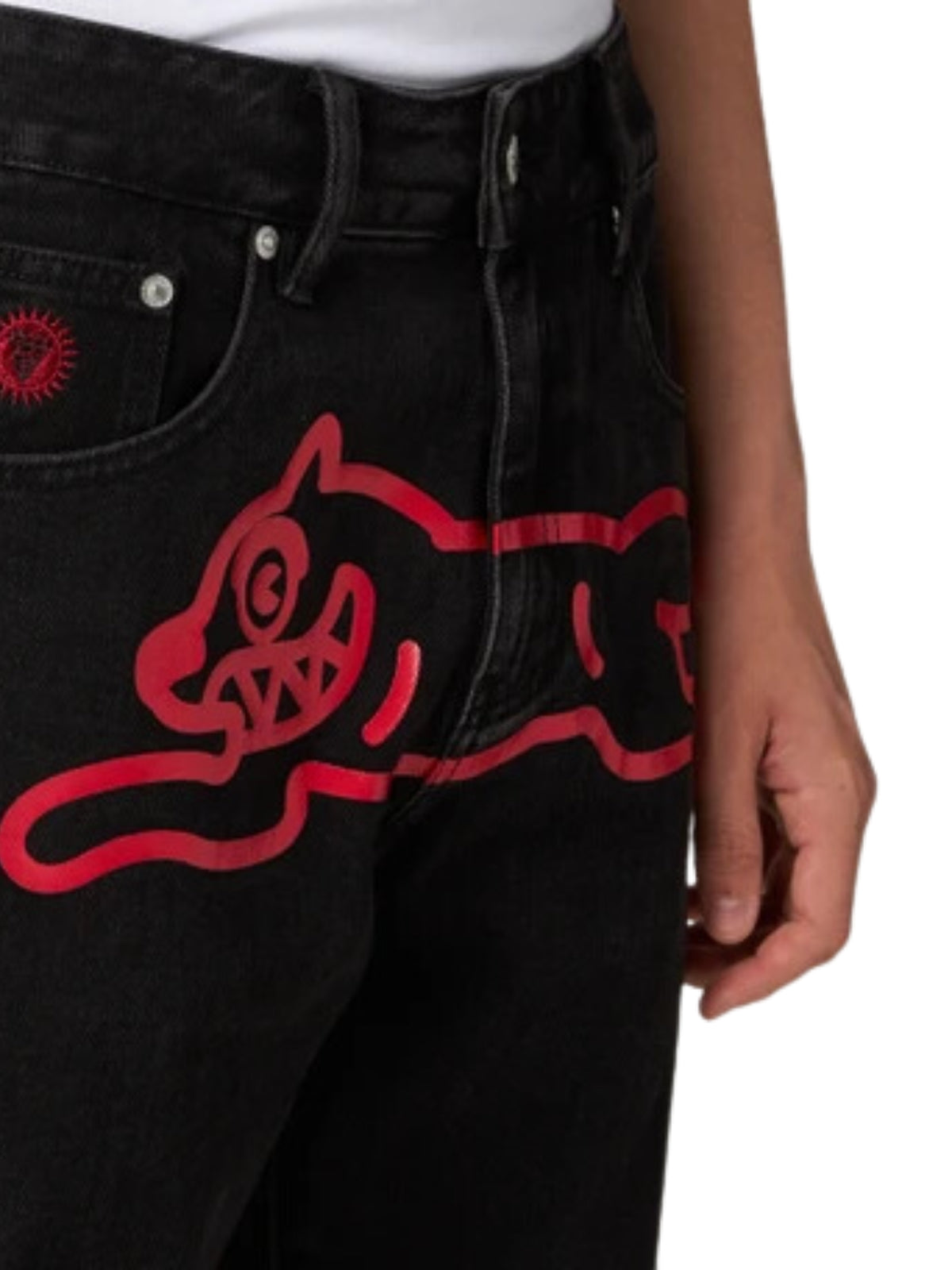 Icecream Jeans Running Dog Black-AL Capone Premium