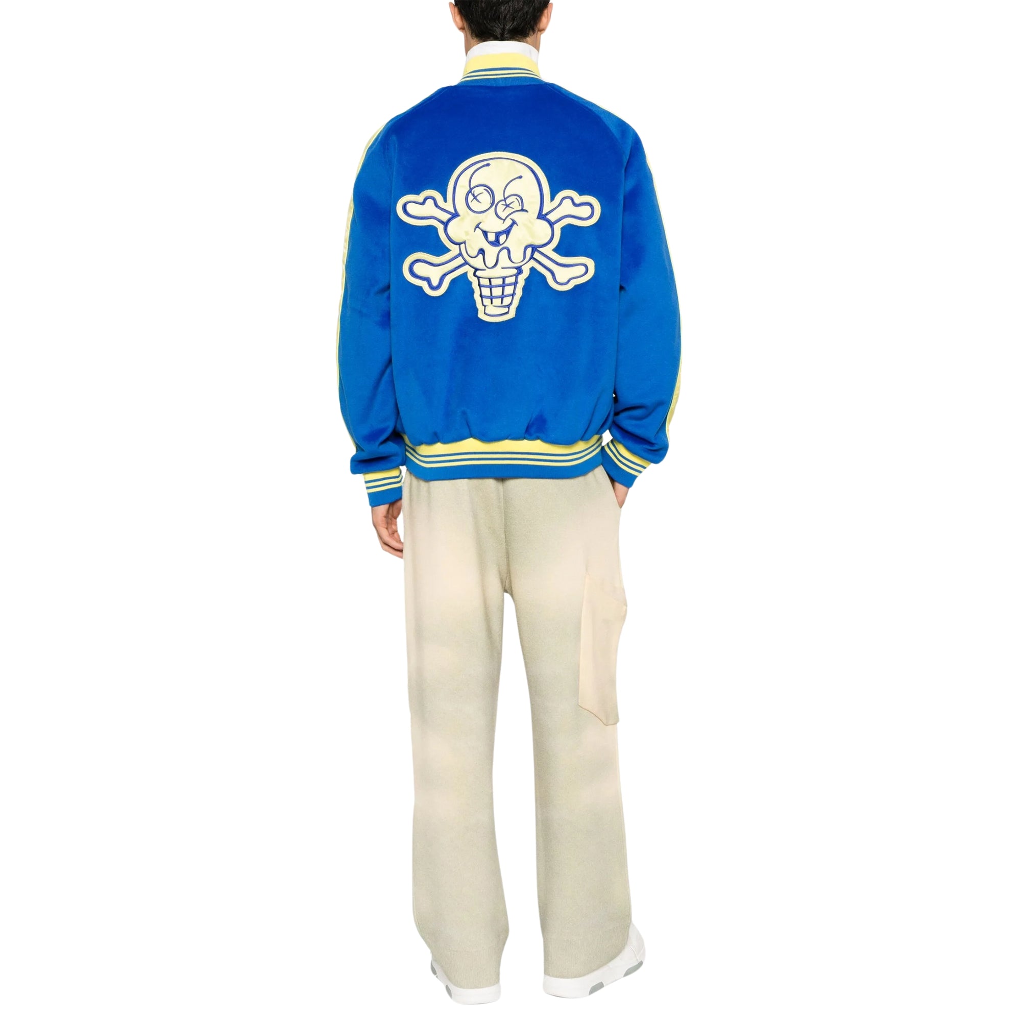 Icecream Jacket Cones & Bones Varsity Navy-AL Capone Premium
