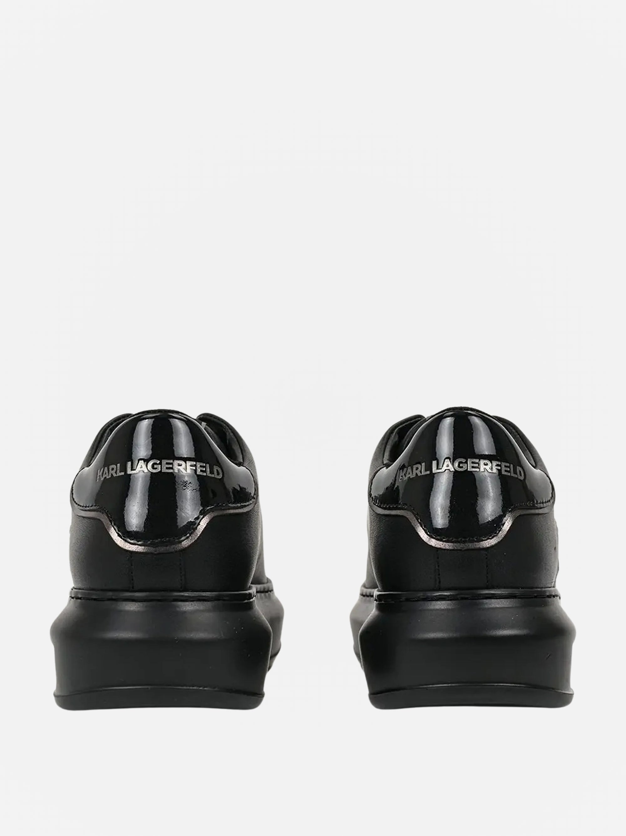 Karl Lagerfeld KLL279 Sneaker Kapri Metal Maison Lo Black Leather/Mono-AL Capone Premium