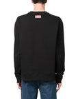 Kenzo Sweater Bold Flower Logo Black-AL Capone Premium