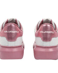 Karl Lagerfeld Sneaker Ladies Kapri Kite Nft White-Pink