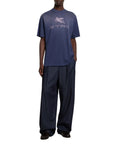 Etro T-Shirt Bold Logo Navy-AL Capone Premium