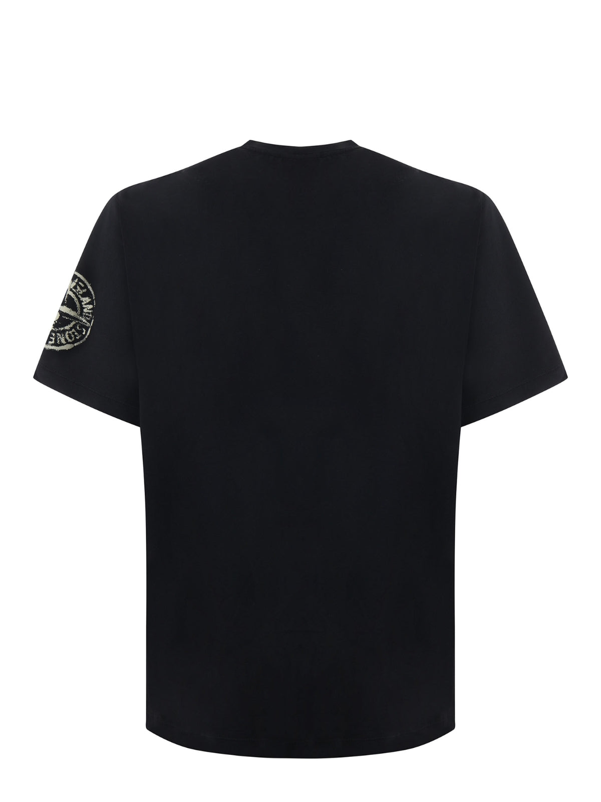 Stone Island T-Shirt Logo Black-AL Capone Premium