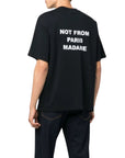 Drole De Monsieur T-Shirt Slogan Hard Black