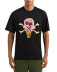 Ice-Cream T-Shirt Cones & Bones Black