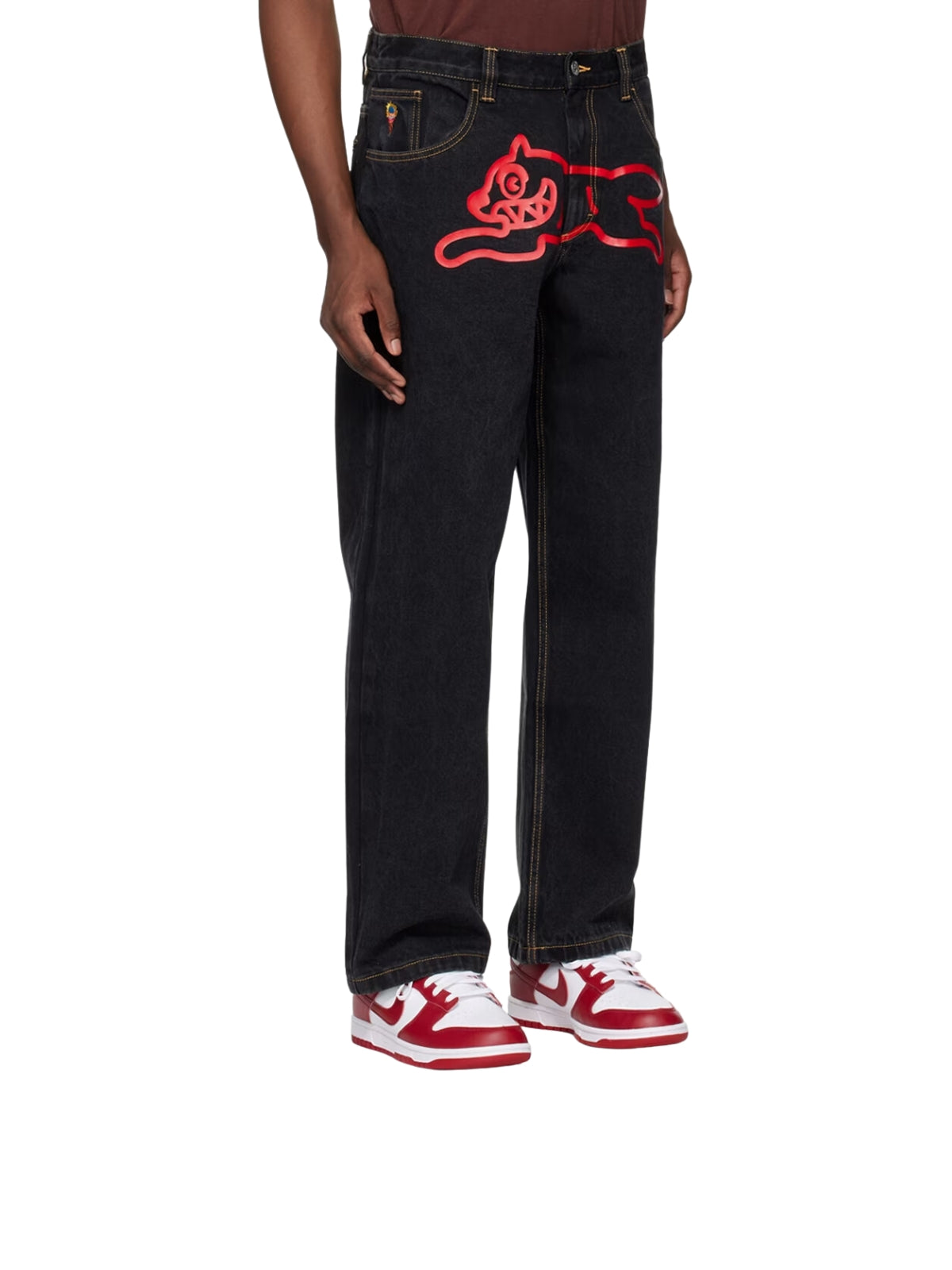Icecream Jeans Running Dog Double Scoop Black-AL Capone Premium
