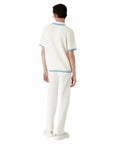 Casablanca Golfer Boulce White-Blue
