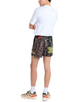 Market Shorts Faux Tree Mesh Multicolour
