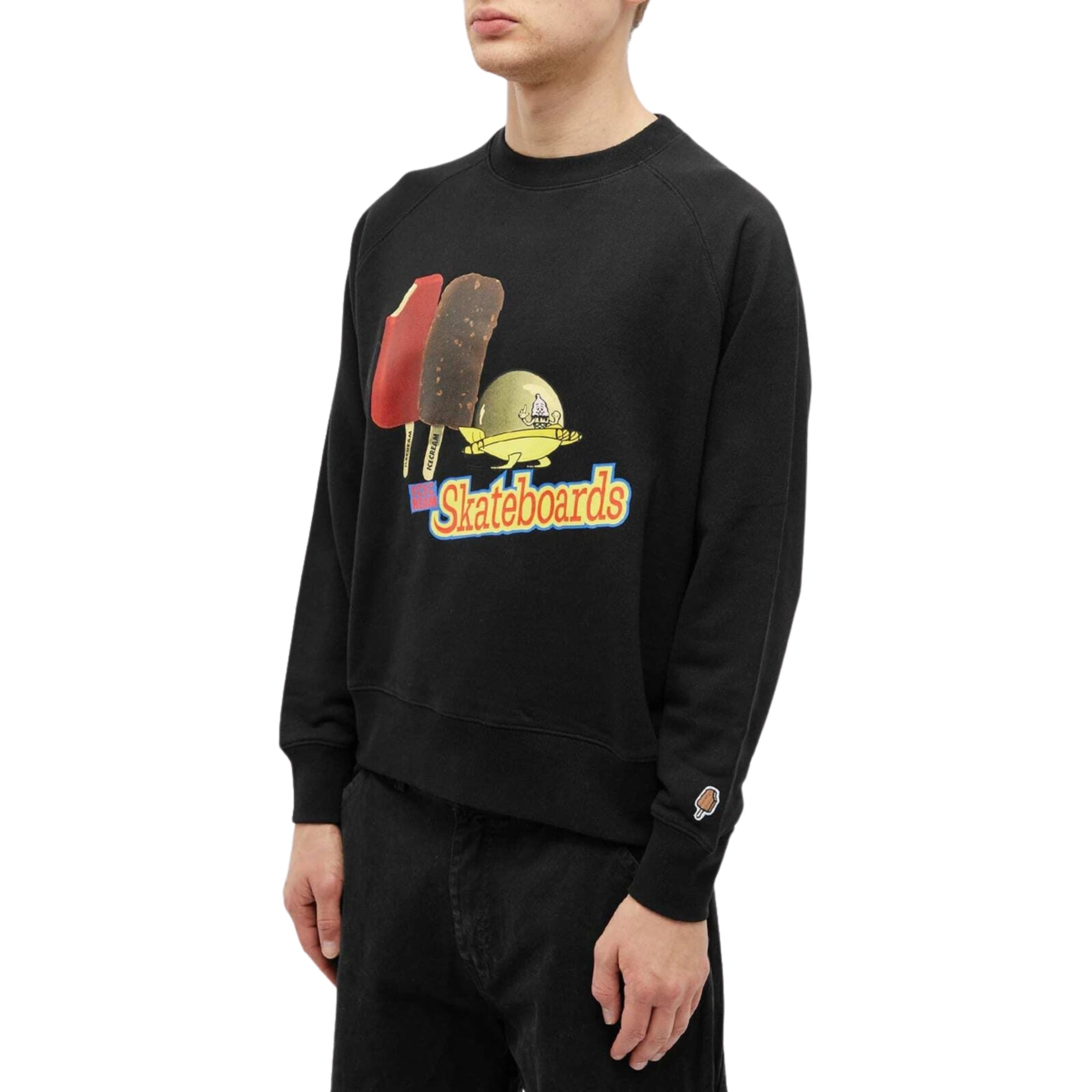 Icecream Sweater Flying Car Black-AL Capone Premium