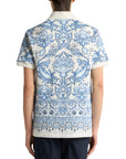 Etro Golfer Allover Print Blue-White