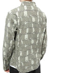 Billionaire Boys Club Shirt Gator Camo Green-AL Capone Premium