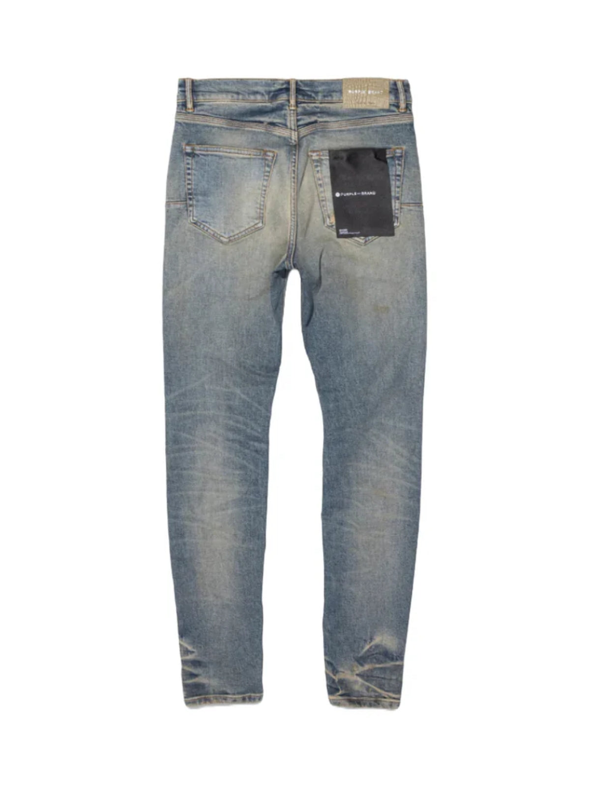 Purple Jeans Muted Blue Dirty Indigo Mid AL Capone Premium