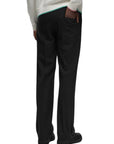 Casablanca Pants Slim Leg Black-AL Capone Premium