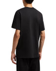Moncler T-Shirt Multiple Logo Black-AL Capone Premium