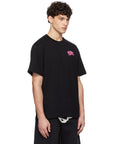 Billionaire Boys Club T-Shirt Small Arch Logo Black-Pink-AL Capone Premium