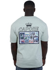 Capone T-Shirt Monaco Patchwork Mint-AL Capone Premium