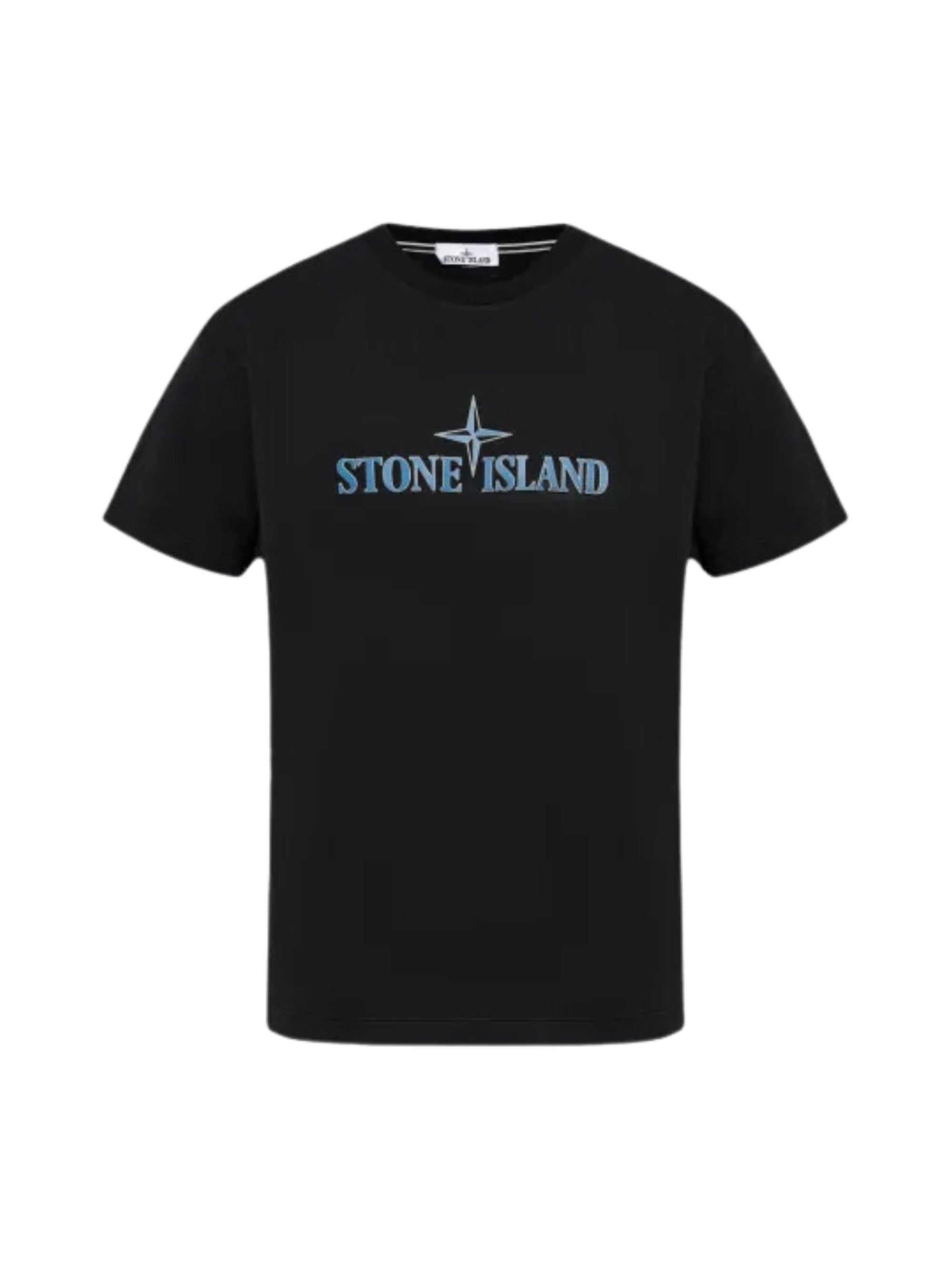 Stone Island T-Shirt Logo Black-AL Capone Premium