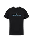 Stone Island T-Shirt Logo Black-AL Capone Premium