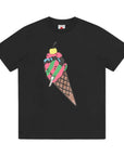 Icecream T-Shirt Cone Man Black-AL Capone Premium