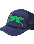 Ice-Cream Cap Trucker Running Dog Navy