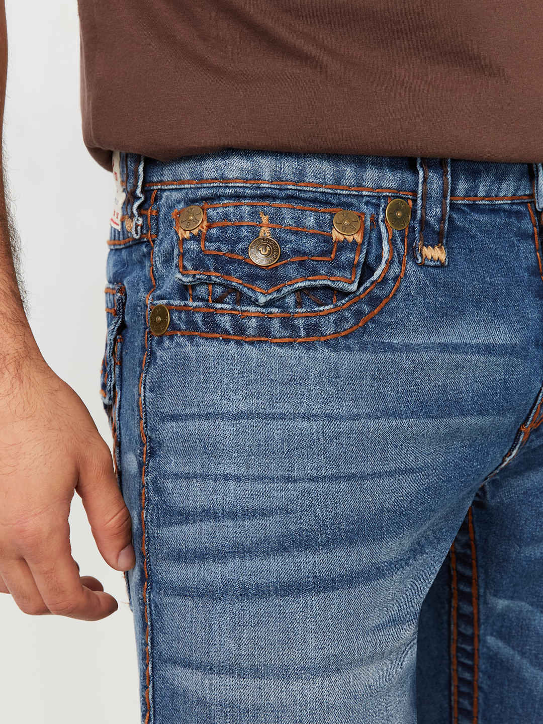 True Religion JEANS RICKY SUPER T HEATHLAND-AL Capone Premium