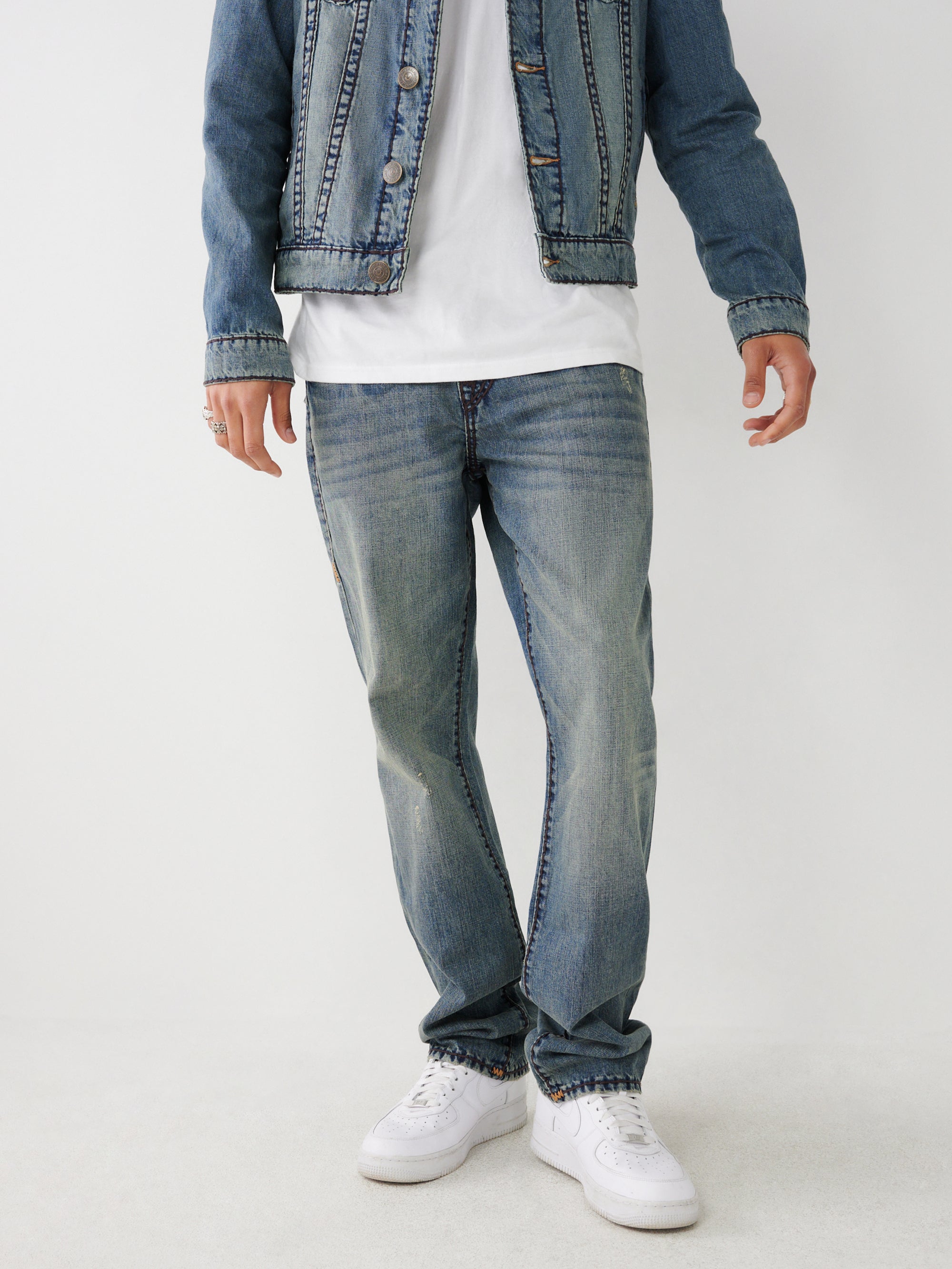 True Religion JEANS RICKY MINER MEDIUM WASH-AL Capone Premium