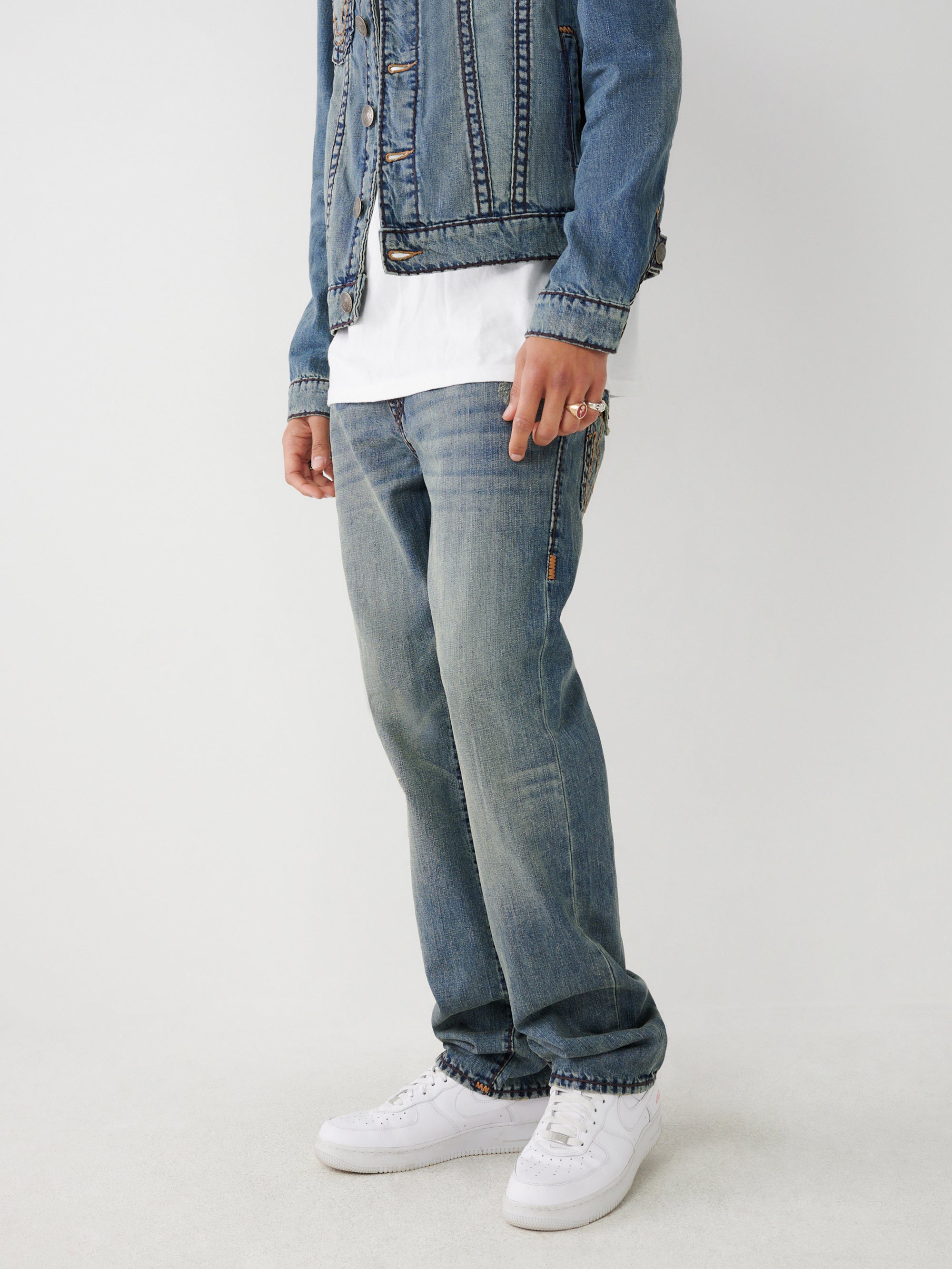 True Religion JEANS RICKY MINER MEDIUM WASH-AL Capone Premium
