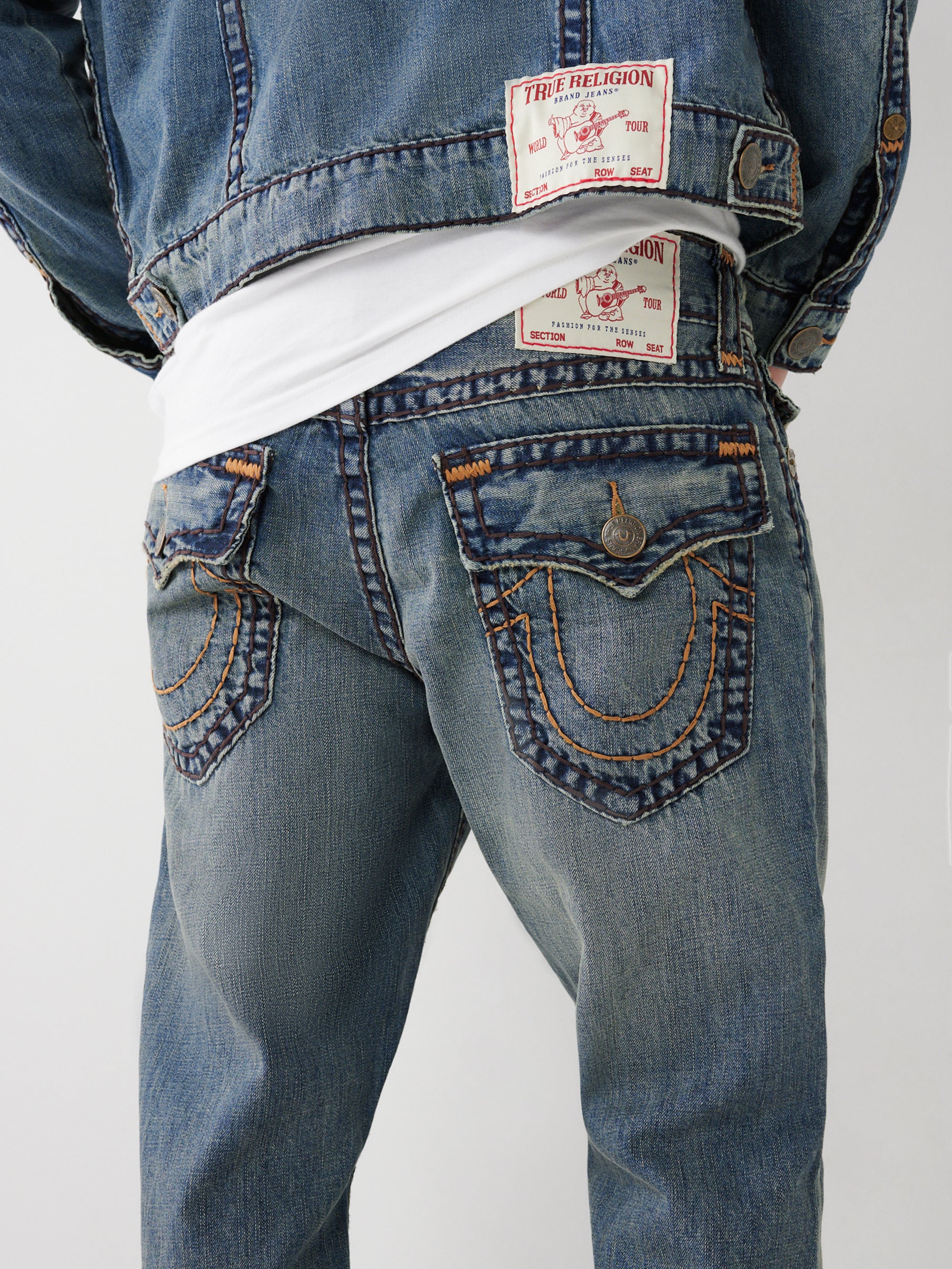 True Religion JEANS RICKY MINER MEDIUM WASH-AL Capone Premium