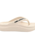 Karl Lagerfeld Thong Ladies Skoona Ii Off White