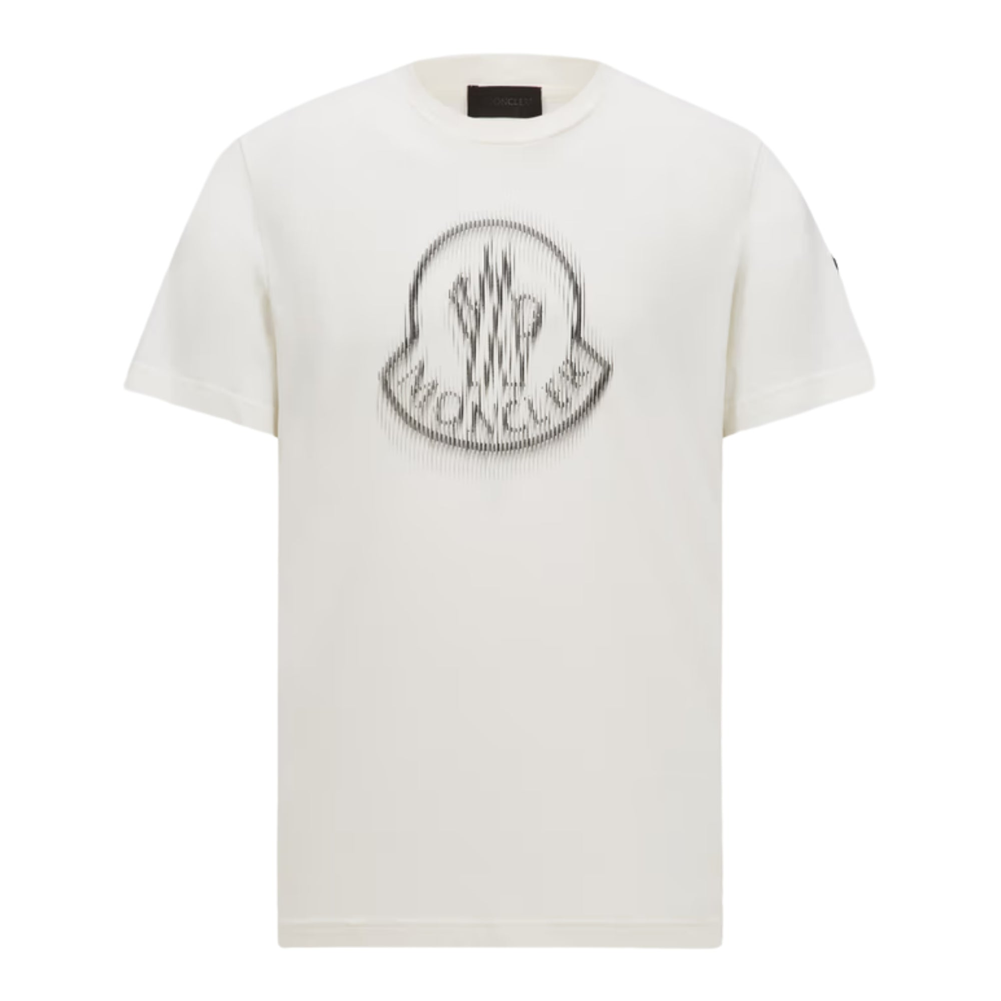 Moncler T-Shirt Logo White-AL Capone Premium
