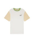 Cafe Kitsune T-Shirt Colour Block Tapioca-AL Capone Premium