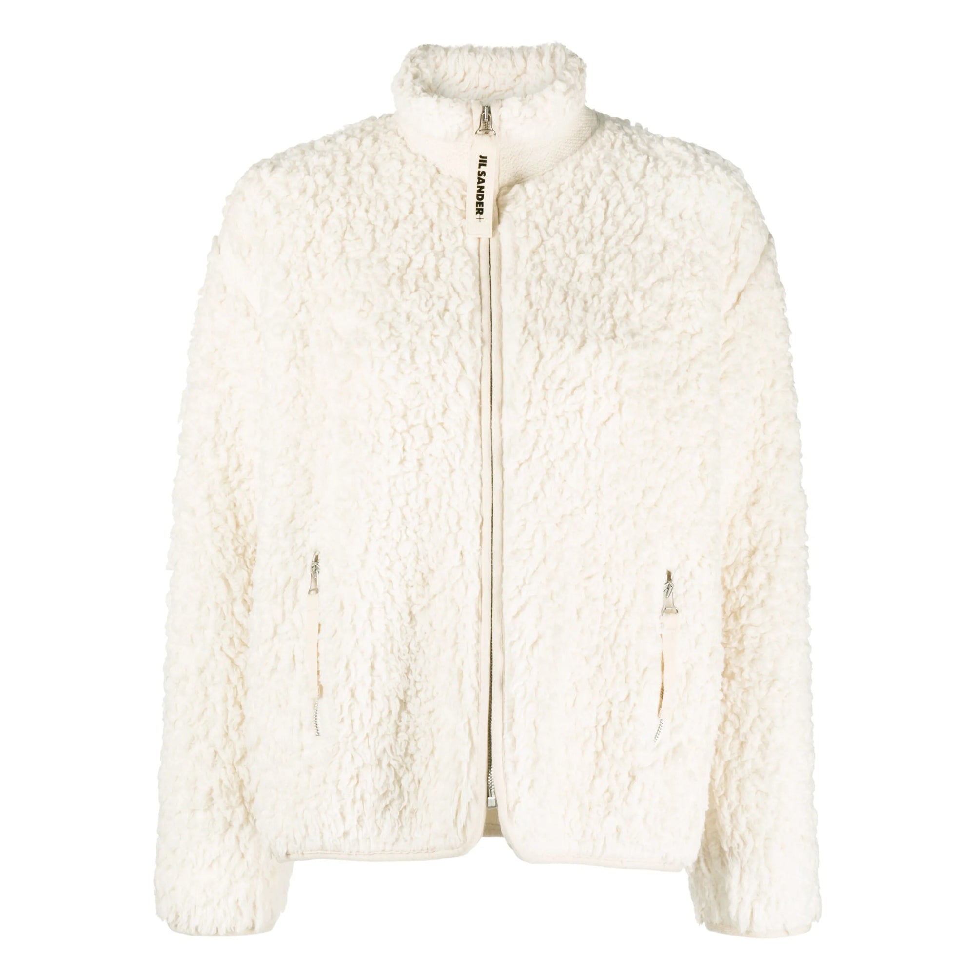 Jil Sander Jacket Zip Down Cream-AL Capone Premium