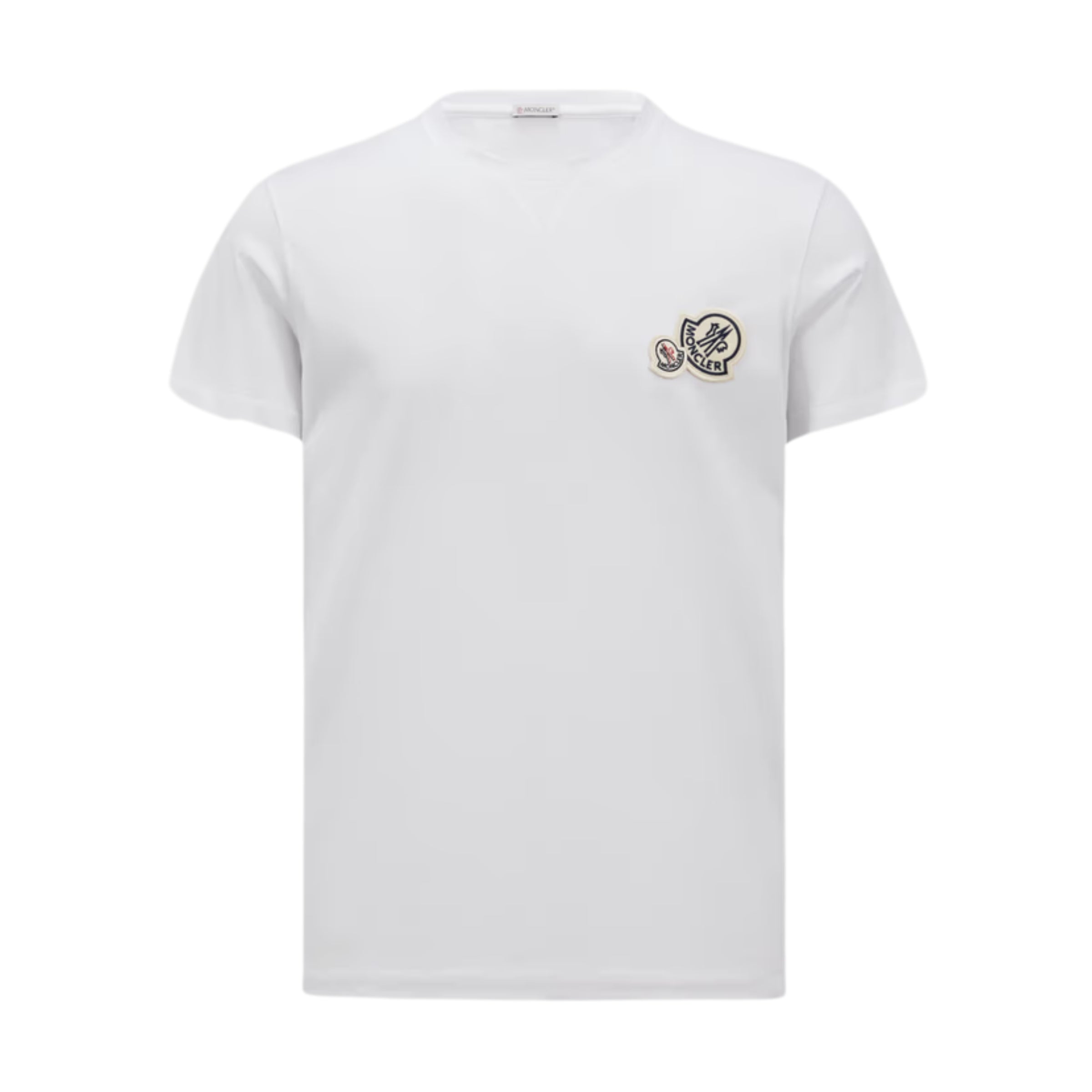 MONCLER ストーン装飾 ホワイトTシャツ Moncler T-Shirt Logo White – AL Capone Premium