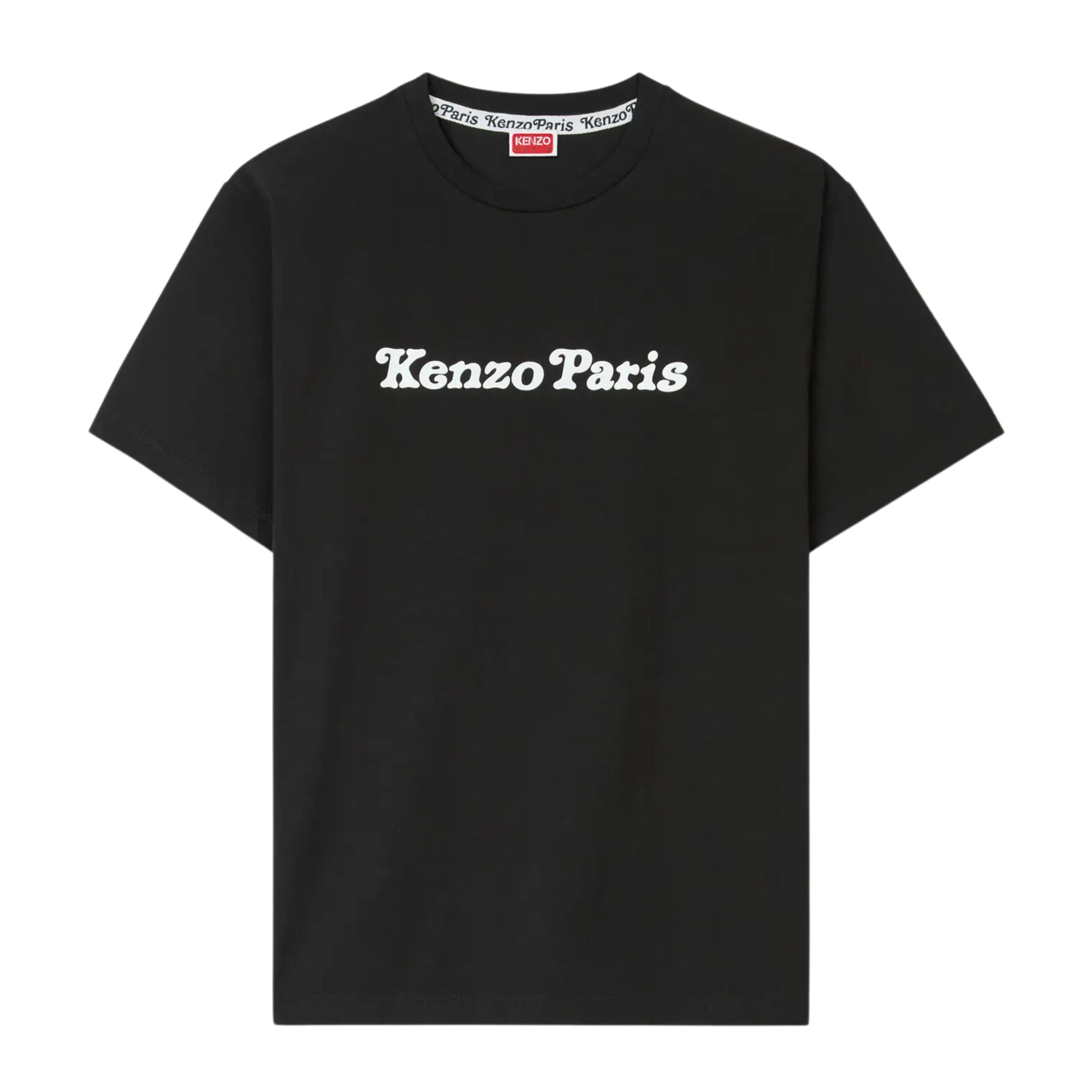 Kenzo T-Shirt Logo Black-AL Capone Premium