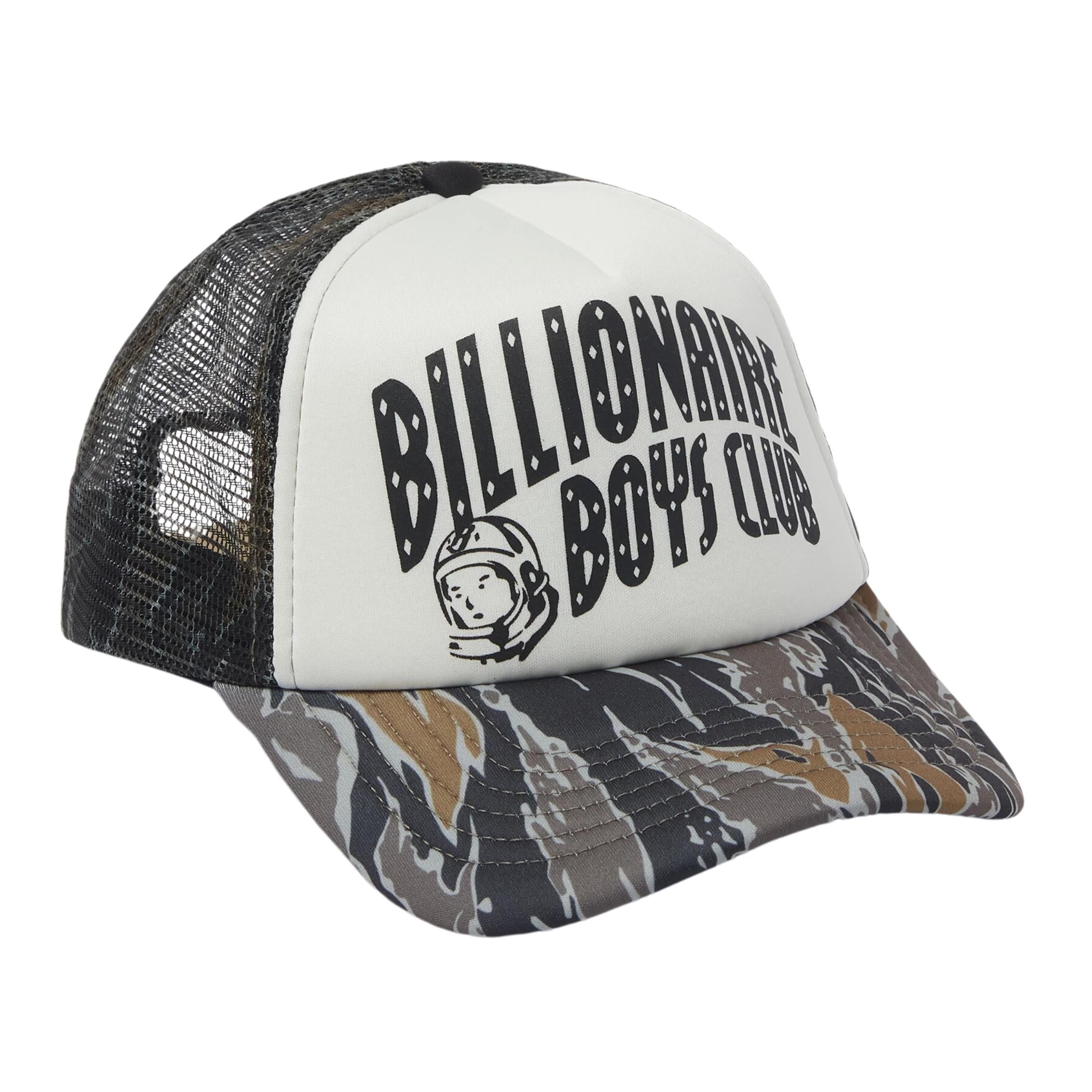 Billionaire Boys Club Cap Trucker Arch Logo Khaki-Camo – AL Capone