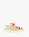 Off-white Sneakers Ows143 W-low Top Beige/White