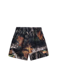 Market Shorts Faux Tree Mesh Multicolour