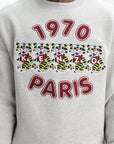 Kenzo Sweatshirt Knitted Cotton Pullover Grey