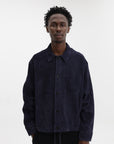 Ami Shirt Suede Overshirt Black