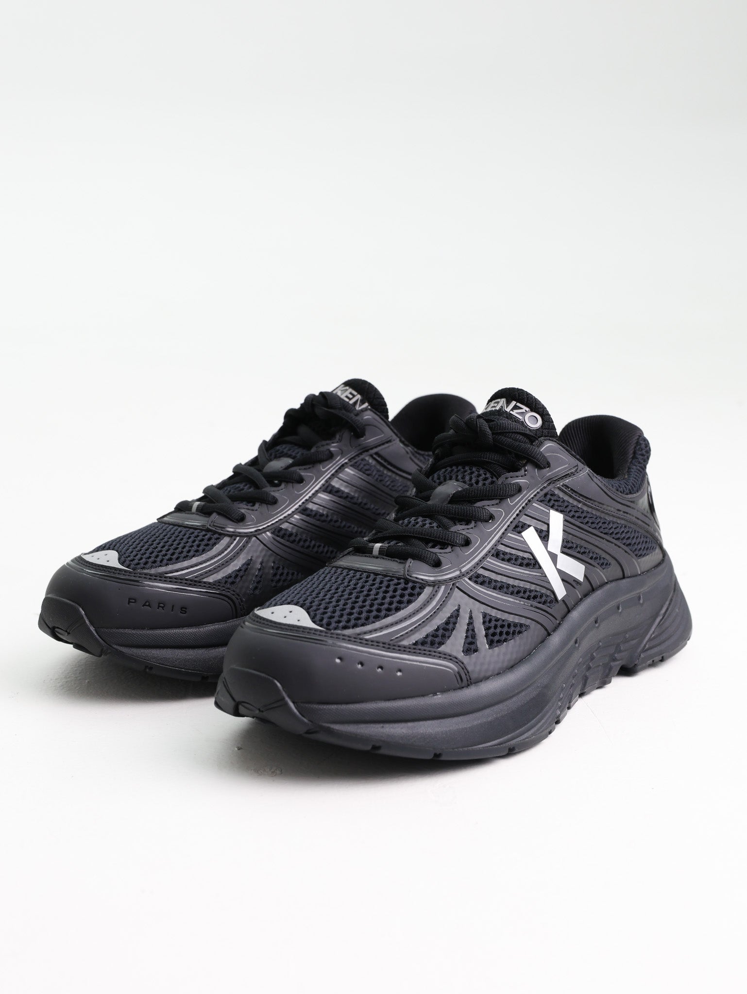 kenzou！ Kenzo Sneaker Low Top Black - AL Capone Premium