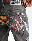Who Decides War Jeans Dove Denim Coal