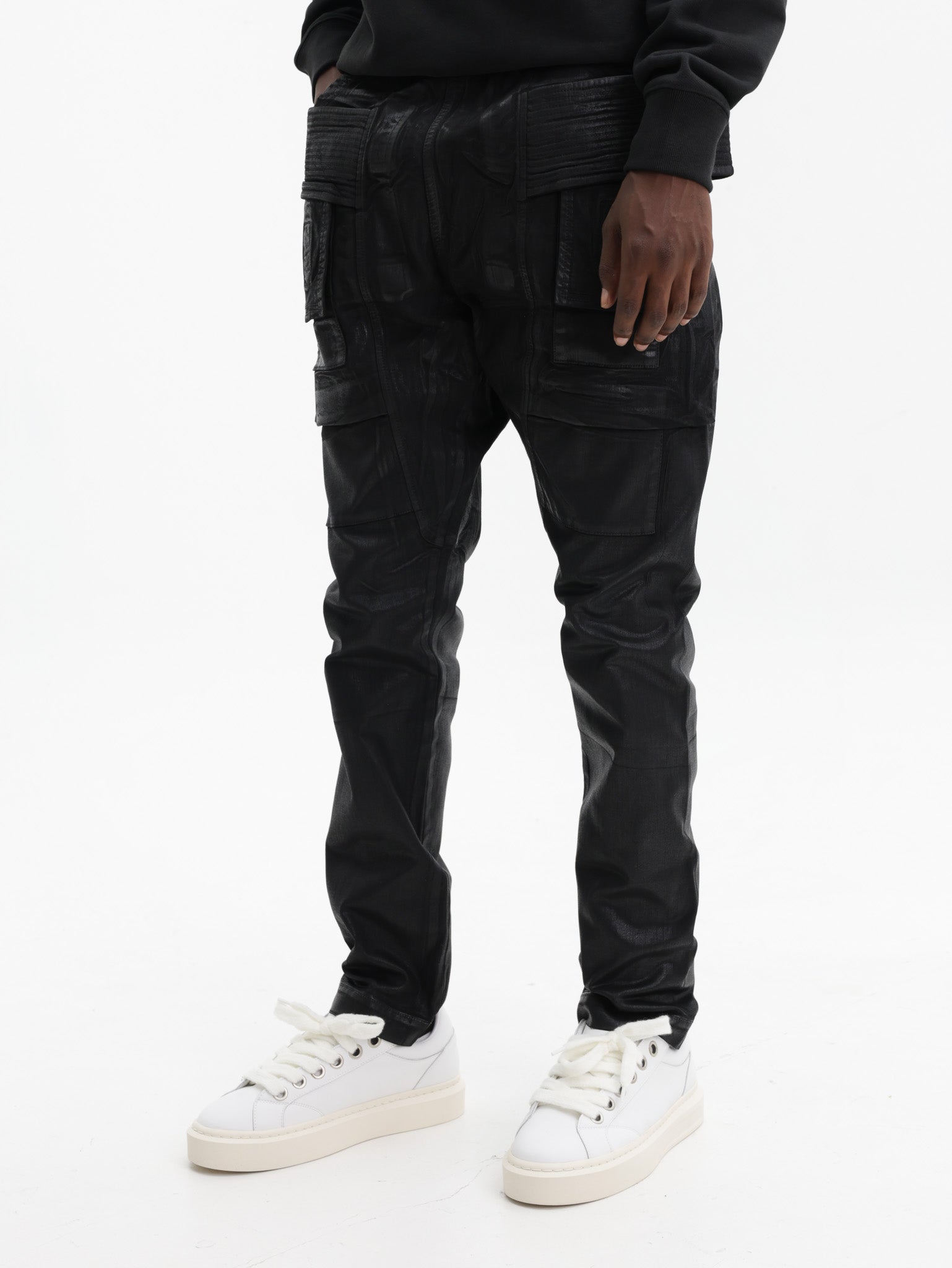 Rick Owens Jeans Drawstring Black – AL Capone Premium