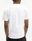 Comme Des Garcons T-Shirt Multi Logo Print White