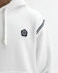Kenzo Hoodie Boke Flower 2.0 Embroidered Off White