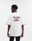 Drole De Monsieur Slogan Pique Off-White