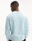 Kenzo Sweatshirt Knitted Cotton Pullover Glacier
