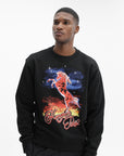 Kenzo Sweatshirt Knitted Cotton Pullover Black