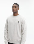 Kenzo Sweatshirt Knitted Cotton Pullover Grey