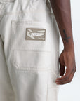 Aape Pants Now Woven Dark Ivory