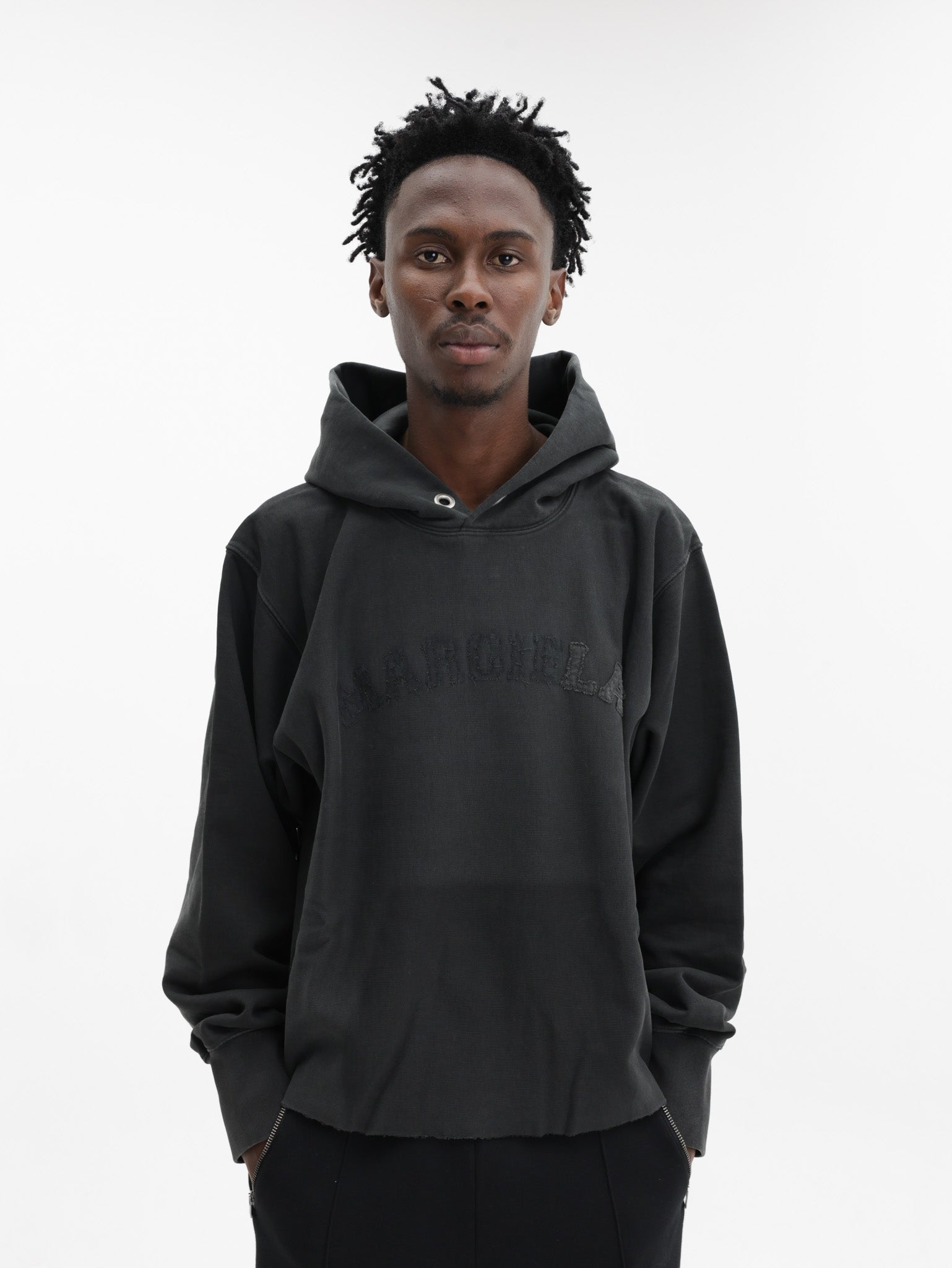 Maison Margiela Hoodie With Logo Black - AL Capone Premium